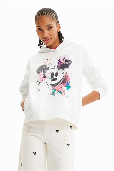 Mikina Desigual Mickey Crudo Dsgl Cz