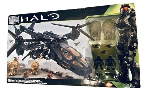 Mega Bloks Halo Flood Hunters Unsc Falcon Brand New Sealed