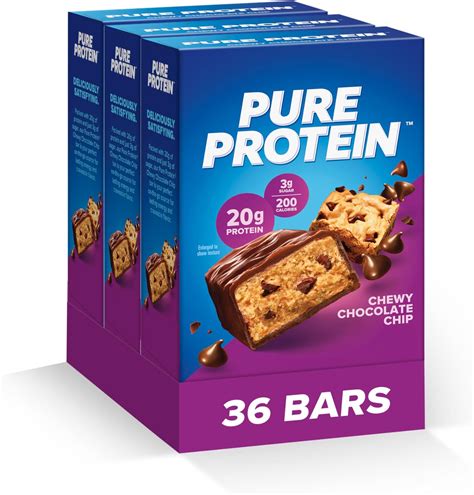 Pure Protein Bars High Protein Nutritious Snacks To Support Energy Low Sugar