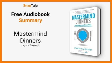 Mastermind Dinners By Jayson Gaignard 6 Minute Summary YouTube