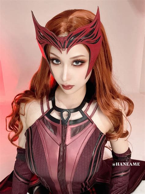 HaneAme Nude Scarlet Witch NudeCosplayGirls