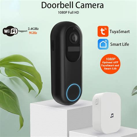 T Tuya Smart Video Doorbell Dwaterproof Water Night Vision Home