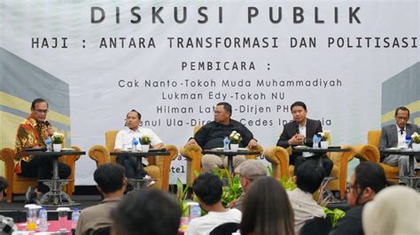 Tokoh NU Dan Muhammadiyah Sepakat Haji Tahun Ini Jauh Lebih Baik