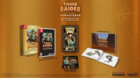 Tomb Raider I-III Remastered Switch physical release revealed