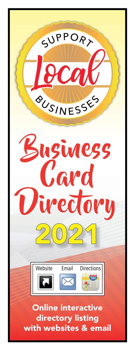 Business Card Directory 2021 By Fox Press Issuu