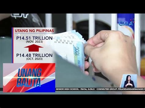 Utang Ng Pilipinas Umakyat Sa Bagong Record High Na P14 51 T Videos