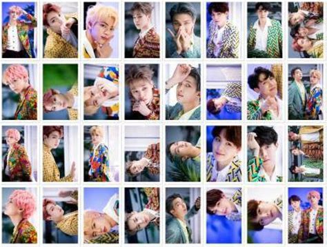 Bts Idol Photo Postcard Lomo Cards Fine Art Print 47 Inch X 27 Inch