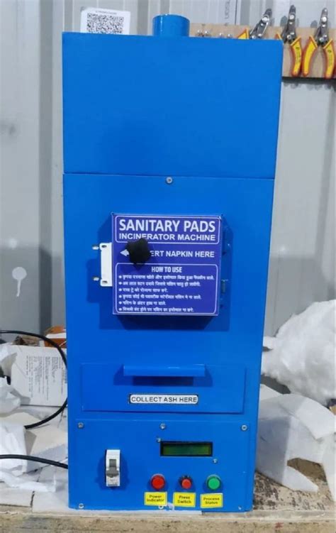 Sanitary Napkins Disposal Machines Trash Recycle Capacity Kg Batch