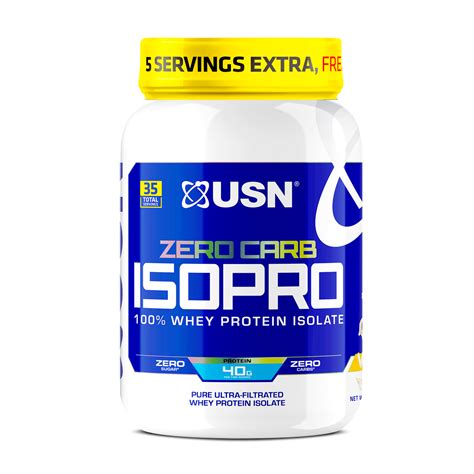 Iso Pro Whey Zero Carb G Usn Vanilla