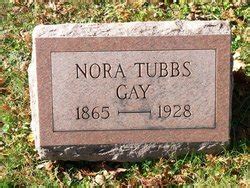 Nora Tubbs Gay M Morial Find A Grave