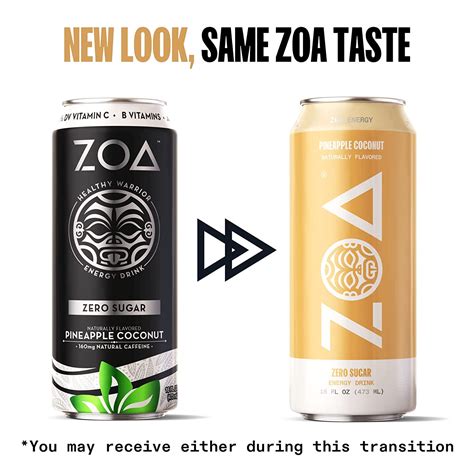 Zoa Zero Sugar Energy Drinks Healthy Energy Ubuy India