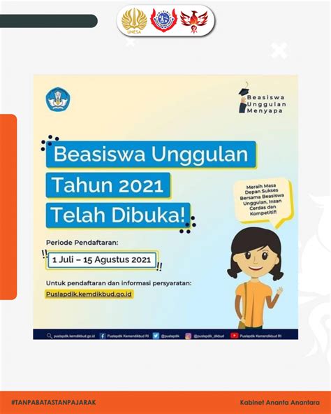 Info Beasiswa Unggulan Hmk Fmipa Unesa