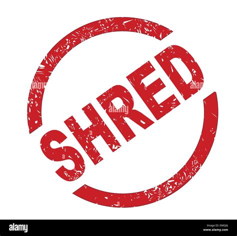 Shred Stock Vector Image & Art - Alamy