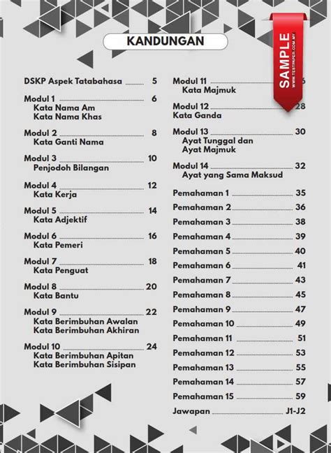 BAHAGIAN A TATABAHASA DAN PEMAHAMAN FORMAT UASA BAHASA MELAYU TAHUN 5