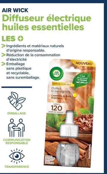 Promo Diffuseur Lectrique Huiles Essentielles Air Wick Chez Carrefour