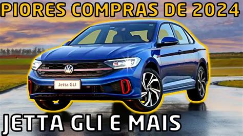 PIORES CARROS PARA COMPRAR EM 2024 JETTA GLi BMW M235i 5 SEDANS