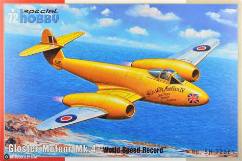 Gloster Meteor Mk Iv World Speed Record Special Hobby Kits