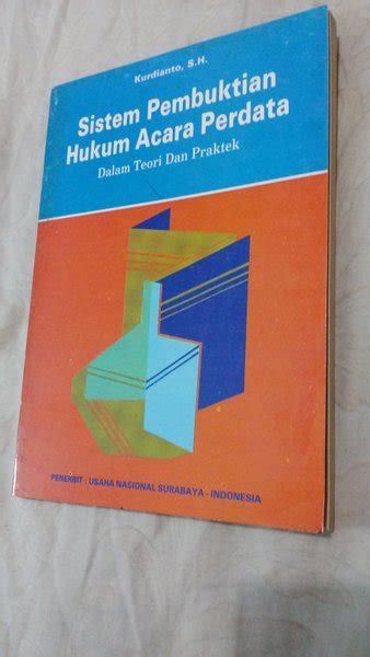 Jual Original Buku Sistem Pembuktian Hukum Acara Perdata Dalam Teori