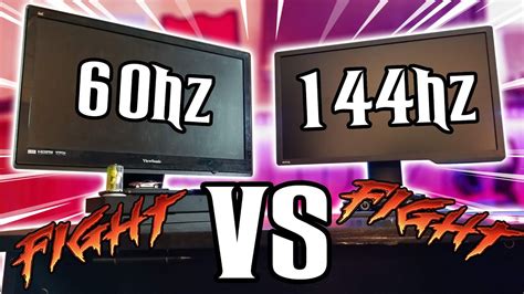 60hz Vs 144hz Should You Upgrade 2020 Youtube