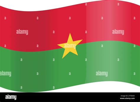 vector burkinabe flag pattern vector artwork Stock Vector Image & Art - Alamy