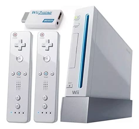 Console Nintendo Wii Completo Kits De Controle E Adaptador Hdmi