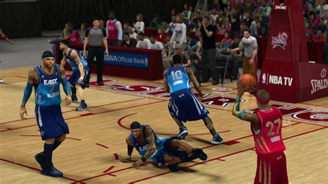 Nba 2k13 My Career All Star Game Youtube