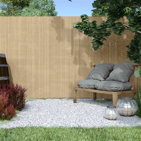 Canisse En Pvc Premium Largeur Des Lamelles Mm Canisses Jardin