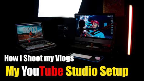 How I Shoot My Vlogs My Youtube Studio Setup Youtube