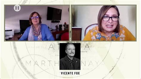 La Entrevista De Martha Anaya Con La Senadora Xóchitl Gálvez Youtube