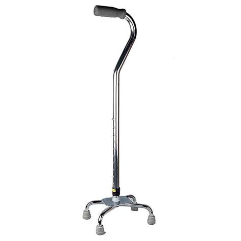 Buy Cane Elderly Crutches Four Legged Cane Aluminum Alloy Walking Stick