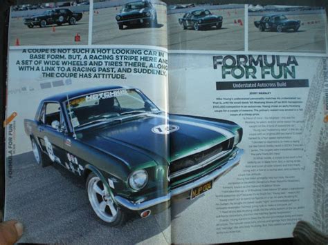 Just A Car Guy Mikes Mustang Got Featured In Mustang Driver Magazine