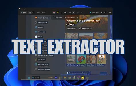 Capturer Et Copier Du Texte Partir D Images Sur Windows Facilement