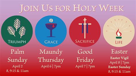 Invitation To Holy Week YouTube