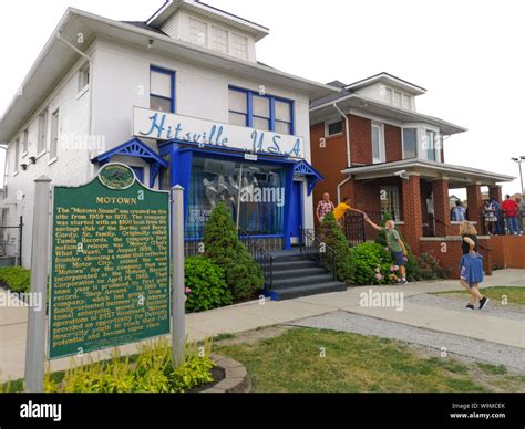 HITSVILLE U.S.A, MOTOWN MUSEUM DETROIT Stock Photo - Alamy