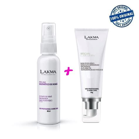 Peeling Enzim Tico De Rom M Scara Clareadora Lakma Shopee Brasil