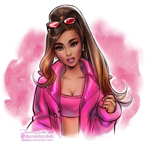 Ariana Thank U Next By Daekazu On Deviantart Ariana Grande Anime