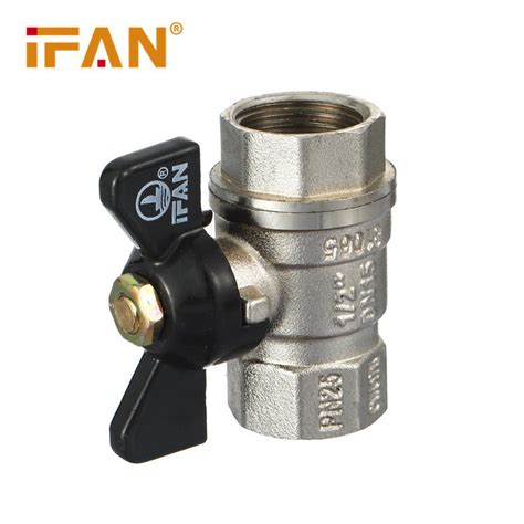 Ifan Garden Water Hose Valve Butterfly Female Brass Ball Valves China