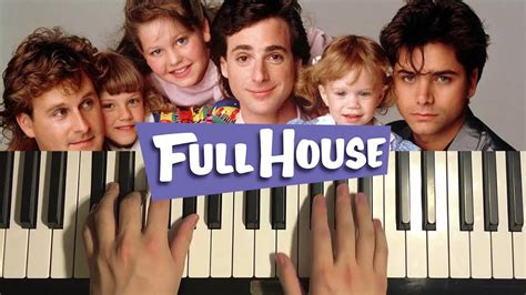 How To Play Full House Theme Song Piano Tutorial Lesson Youtube