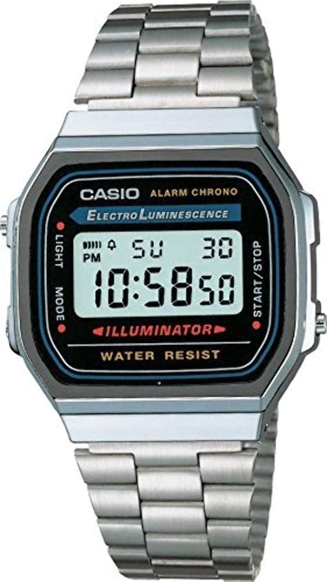 Casio Men S Vintage A Wa Electro Luminescence Watch Walmart