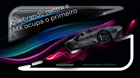 Melhores Temas De Slides Do Google Cartaz De Carro E Modelos De Power