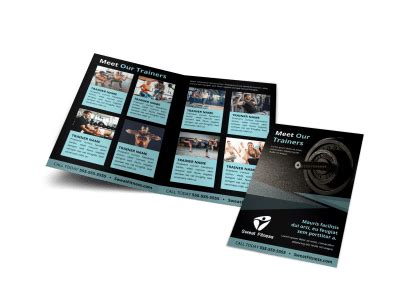 Personal Trainer Brochure Templates MyCreativeShop