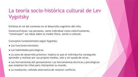 La teoría de jean piaget y vygotsky pptx