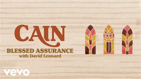 CAIN David Leonard Blessed Assurance YouTube