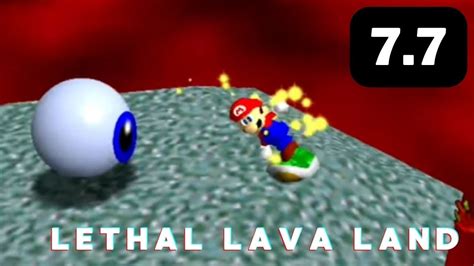 100 Coins In Lethal Lava Land Lethal Lava Land Super Mario 64 Youtube