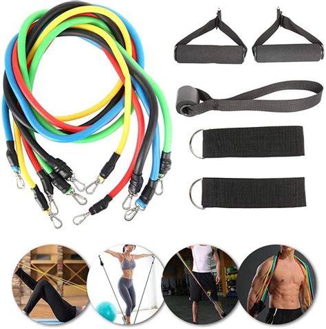 Widerstandsb Nder Resistance Bands Set Pcs Kraftstationen Workout