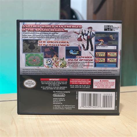 Pokemon Platinum For Nintendo Ds Ds Video Gaming Video Games