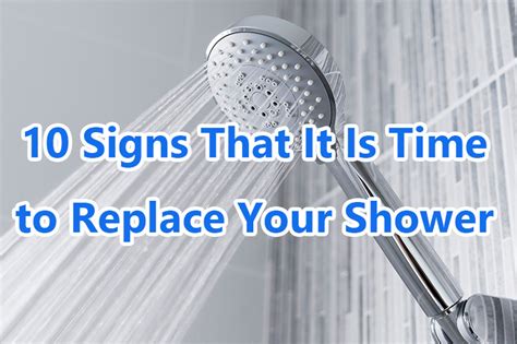 Signs That It Is Time To Replace Your Shower