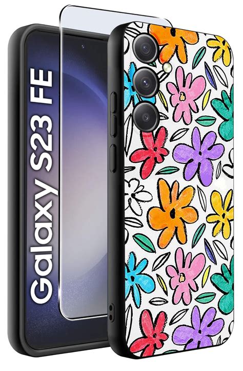 Etui do Samsung Galaxy S23 Fe różne wzory ze szkłem