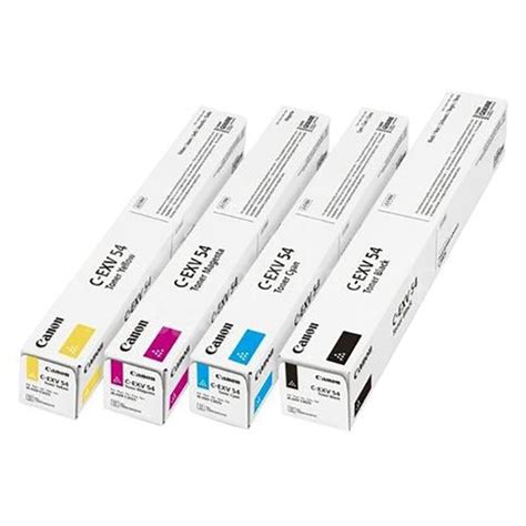 Original Canon C EXV54 CMYK Multipack Toner Cartridge 1394C002