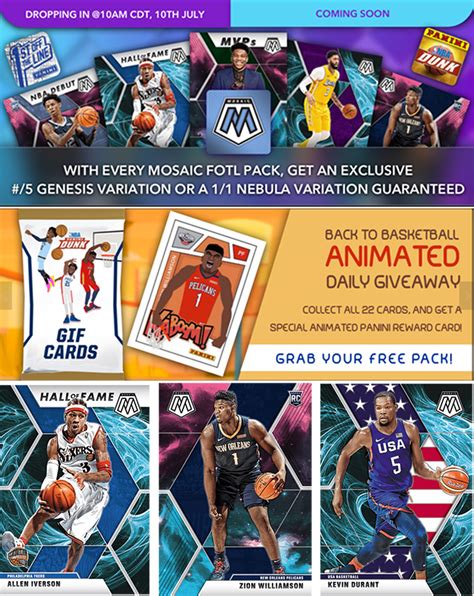 Panini Digital Weekly Roundup Mosaic FOTL Animated Cards Arrive In